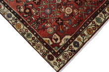 Load image into Gallery viewer, Handmade Antique, Vintage oriental Persian Hamedan rug - 190 X 102 cm
