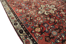 Load image into Gallery viewer, Handmade Antique, Vintage oriental Persian Hamedan rug - 190 X 102 cm
