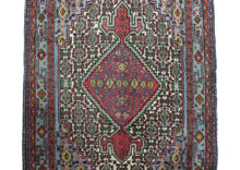 Load image into Gallery viewer, Handmade Antique, Vintage oriental Persian Sirjan rug - 142 X 84 cm
