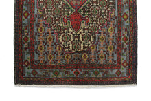 Load image into Gallery viewer, Handmade Antique, Vintage oriental Persian Sirjan rug - 142 X 84 cm
