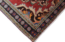 Load image into Gallery viewer, Handmade Antique, Vintage oriental Persian Mahal rug - 307 X 103 cm
