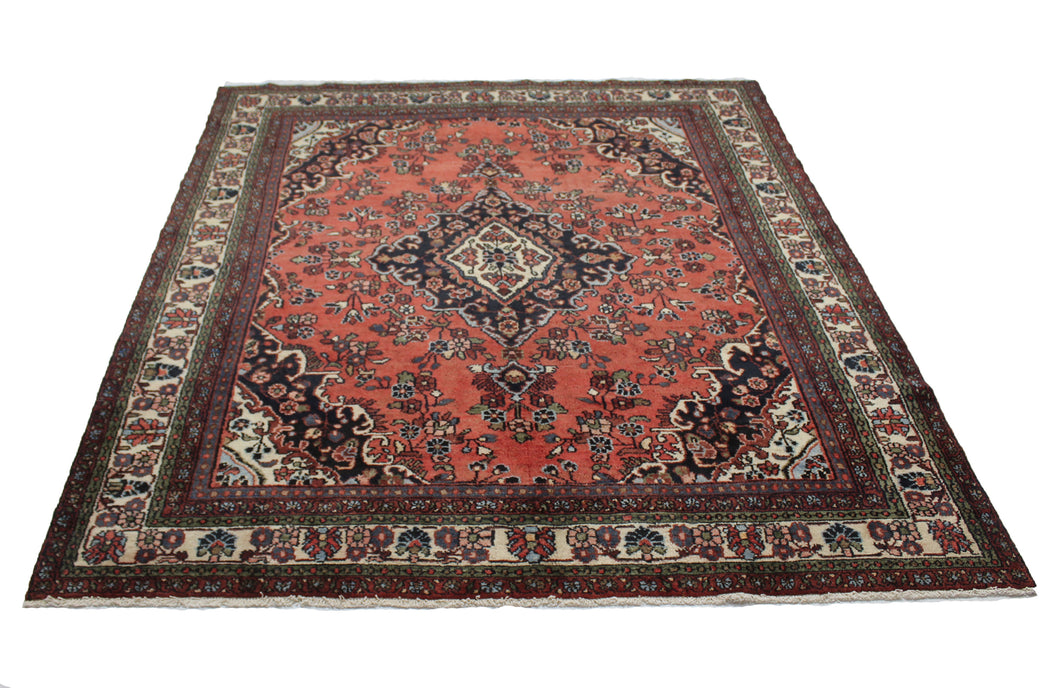 Handmade Antique, Vintage oriental Persian Hamedan rug - 290 X 210 cm