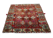 Load image into Gallery viewer, Handmade Antique, Vintage oriental Persian Qashqai rug - 192 X 163 cm
