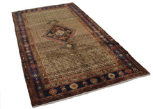 Load image into Gallery viewer, Handmade Antique, Vintage oriental Persian Songol rug - 238 X 148 cm
