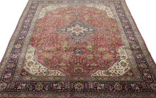 Load image into Gallery viewer, Handmade Antique, Vintage oriental Persian Tabriz rug - 345 X 235 cm
