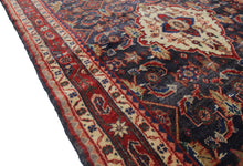 Load image into Gallery viewer, Handmade Antique, Vintage oriental Persian  Malayer rug - 270 X 118 cm
