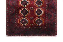 Load image into Gallery viewer, Handmade Antique, Vintage oriental Persian Baluch rug - 180 X 103 cm
