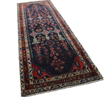 Load image into Gallery viewer, Handmade Antique, Vintage oriental Persian Nahavand rug - 293 X 103 cm
