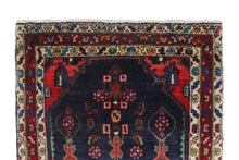 Load image into Gallery viewer, Handmade Antique, Vintage oriental Persian Nahavand rug - 293 X 103 cm
