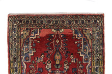 Load image into Gallery viewer, Handmade Antique, Vintage oriental Persian Asadabad rug - 330 X 111 cm
