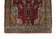 Load image into Gallery viewer, Handmade Antique, Vintage oriental Persian Asadabad rug - 330 X 111 cm
