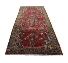 Load image into Gallery viewer, Handmade Antique, Vintage oriental Persian Asadabad rug - 330 X 111 cm
