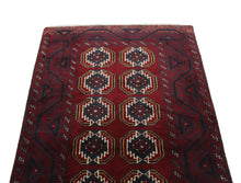 Load image into Gallery viewer, Handmade Antique, Vintage oriental Persian Baluch rug - 180 X 97 cm
