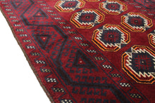 Load image into Gallery viewer, Handmade Antique, Vintage oriental Persian Baluch rug - 182 X 95 cm
