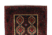 Load image into Gallery viewer, Handmade Antique, Vintage oriental Persian Baluch rug - 180 X 93 cm
