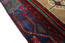 Load image into Gallery viewer, Handmade Antique, Vintage oriental Persian Songol rug - 208 X 102 cm
