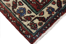 Load image into Gallery viewer, Handmade Antique, Vintage oriental Persian Khoram abad rug - 404 X 118 cm
