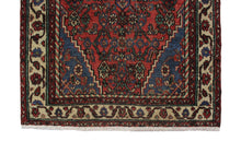 Load image into Gallery viewer, Handmade Antique, Vintage oriental Persian Khoram abad rug - 404 X 118 cm
