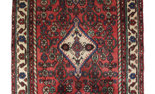 Load image into Gallery viewer, Handmade Antique, Vintage oriental Persian Khoram abad rug - 404 X 118 cm
