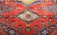 Load image into Gallery viewer, Handmade Antique, Vintage oriental Persian Vis rug - 322 X 212 cm
