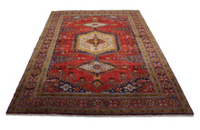 Load image into Gallery viewer, Handmade Antique, Vintage oriental Persian Vis rug - 322 X 212 cm
