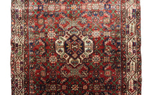 Load image into Gallery viewer, Handmade Antique, Vintage oriental Persian Hosinabad rug - 317 X 107 cm
