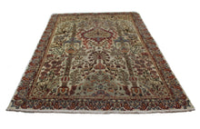 Load image into Gallery viewer, Handmade Antique, Vintage oriental Persian Kashan rug - 290 X 194 cm
