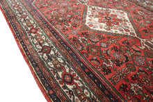 Load image into Gallery viewer, Handmade Antique, Vintage oriental Persian Asadabad rug - 305 X 106 cm
