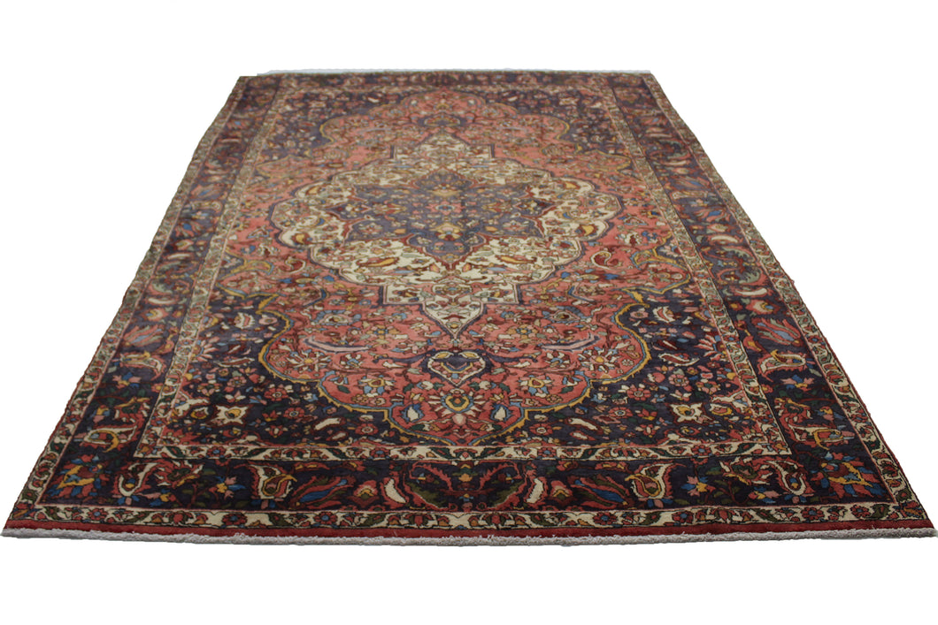 Handmade Antique, Vintage oriental Persian Bakhtiar rug - 320 X 212 cm
