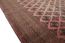 Load image into Gallery viewer, Handmade Antique, Vintage oriental Persian Turkaman rug - 382 X 296 cm
