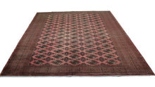 Load image into Gallery viewer, Handmade Antique, Vintage oriental Persian Turkaman rug - 382 X 296 cm
