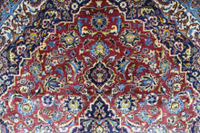 Load image into Gallery viewer, Handmade Antique, Vintage oriental Persian Mashad rug - 320 X 188 cm
