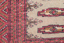 Load image into Gallery viewer, Handmade Antique, Vintage oriental Persian Turkaman rug - 289 X 200 cm
