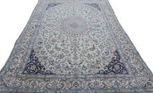 Load image into Gallery viewer, Handmade Antique, Vintage oriental Persian Nain rug - 580 X 368 cm
