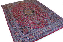 Load image into Gallery viewer, Handmade Antique, Vintage oriental Persian Mashad rug - 390 X 290 cm
