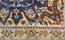 Load image into Gallery viewer, Handmade Antique, Vintage oriental Persian Nain rug - 263 X 137 cm
