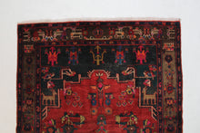Load image into Gallery viewer, Handmade Antique, Vintage oriental Persian Malayer rug - 300 X 155 cm
